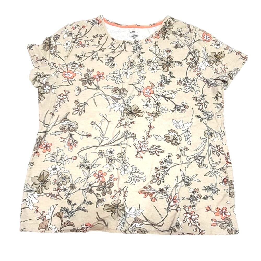 Croft and barrow the classic tee cotton women's MP